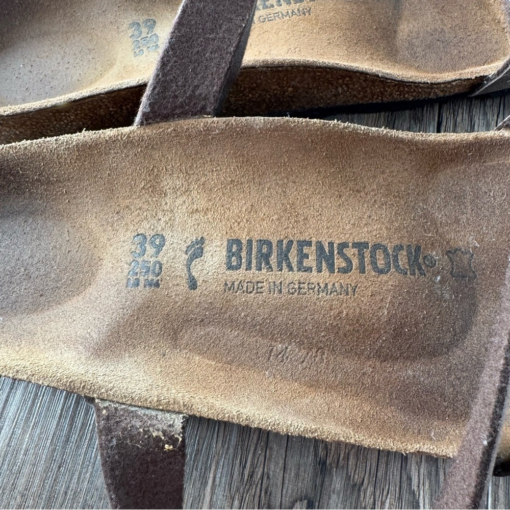 BIRKENSTOCK WOMEN’S YARA HABANA OILED LEATHER Size 39 - Picture 7 of 7